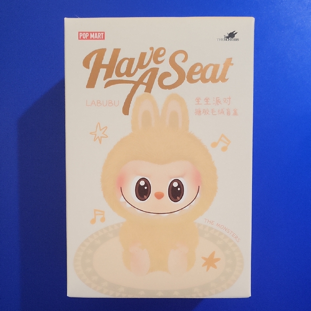 Pop Mart The Monsters (Labubu) Have A Seat Vinyl Plush Blind Box